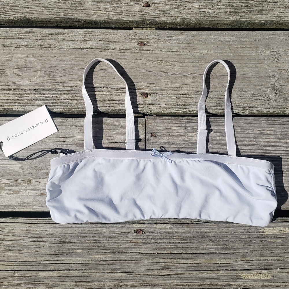 NWT Solid & Striped bra - size small